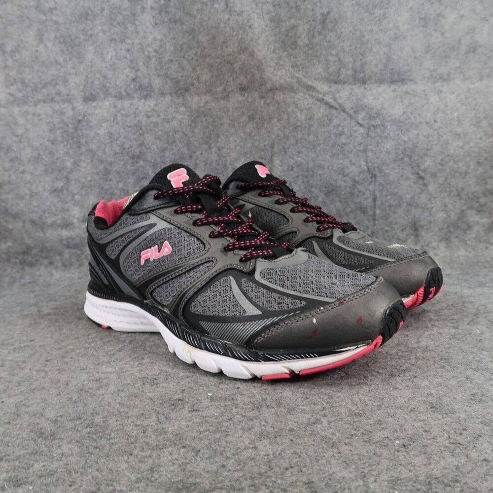 Fila Shoes Womens 10 Athletic Trainers Sport Active Run Walk Memory Foam Comfort